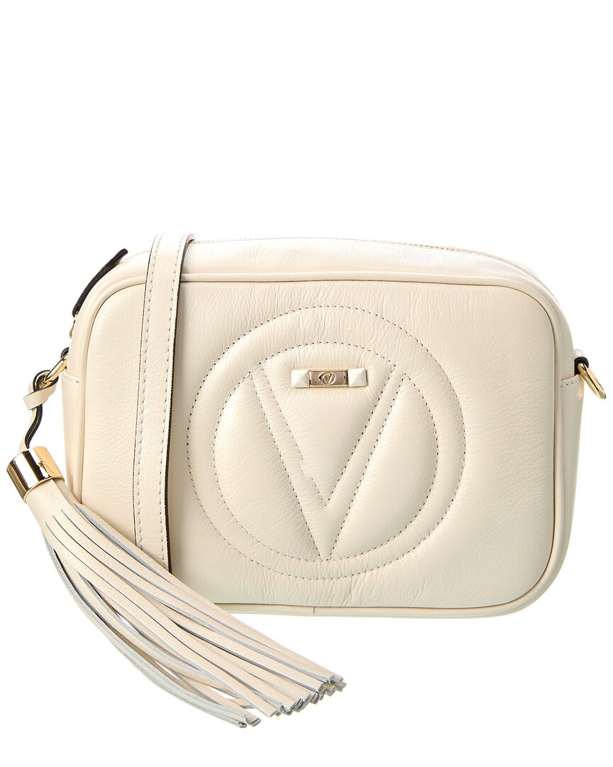 Valentino By Mario Valentino Mia Signature Leather Crossbody In White ...