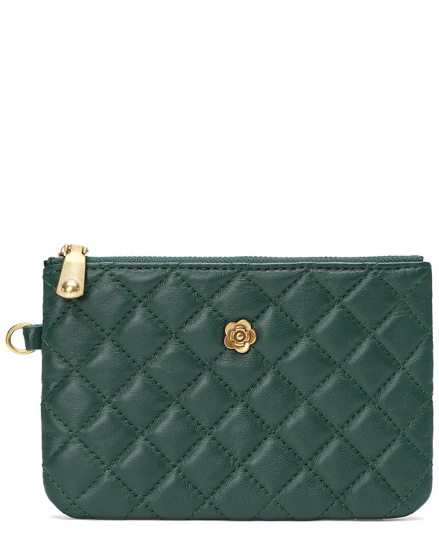 Tiffany & Fred Quilted Leather Pouch