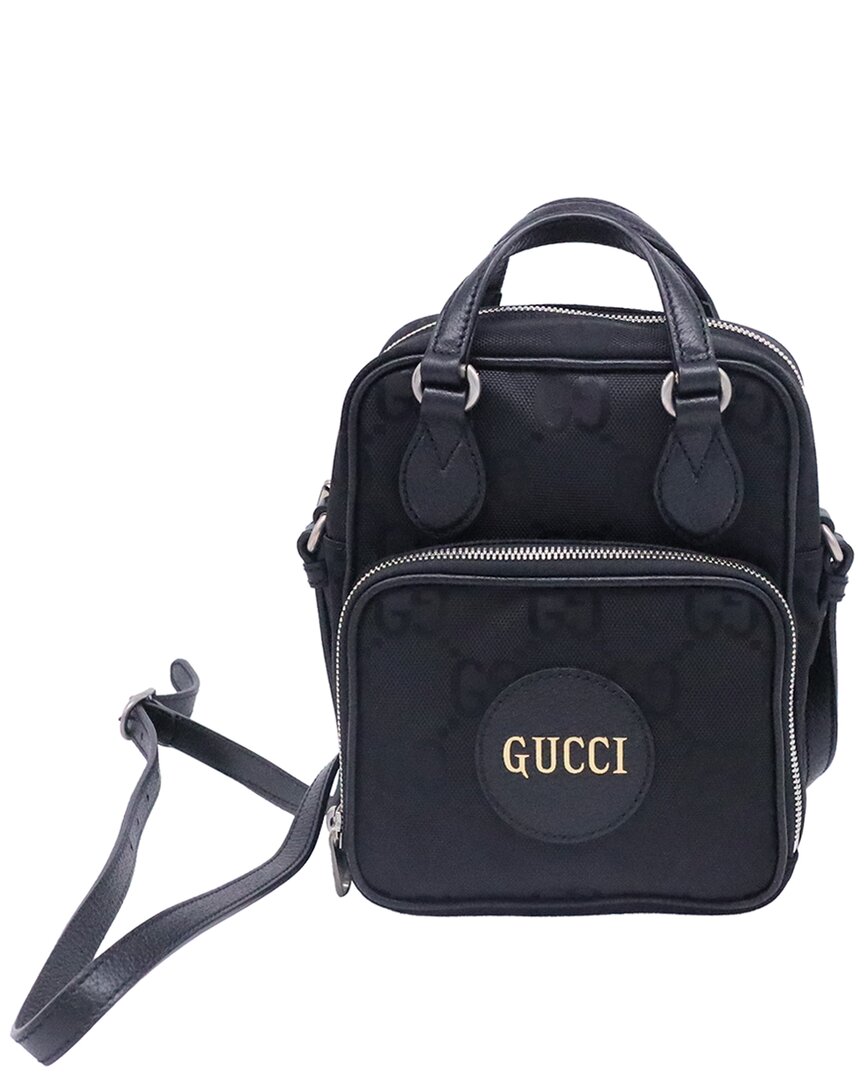 Gucci Gg Off The Grid Shoulder Bag (authentic Pre-loved) In Black