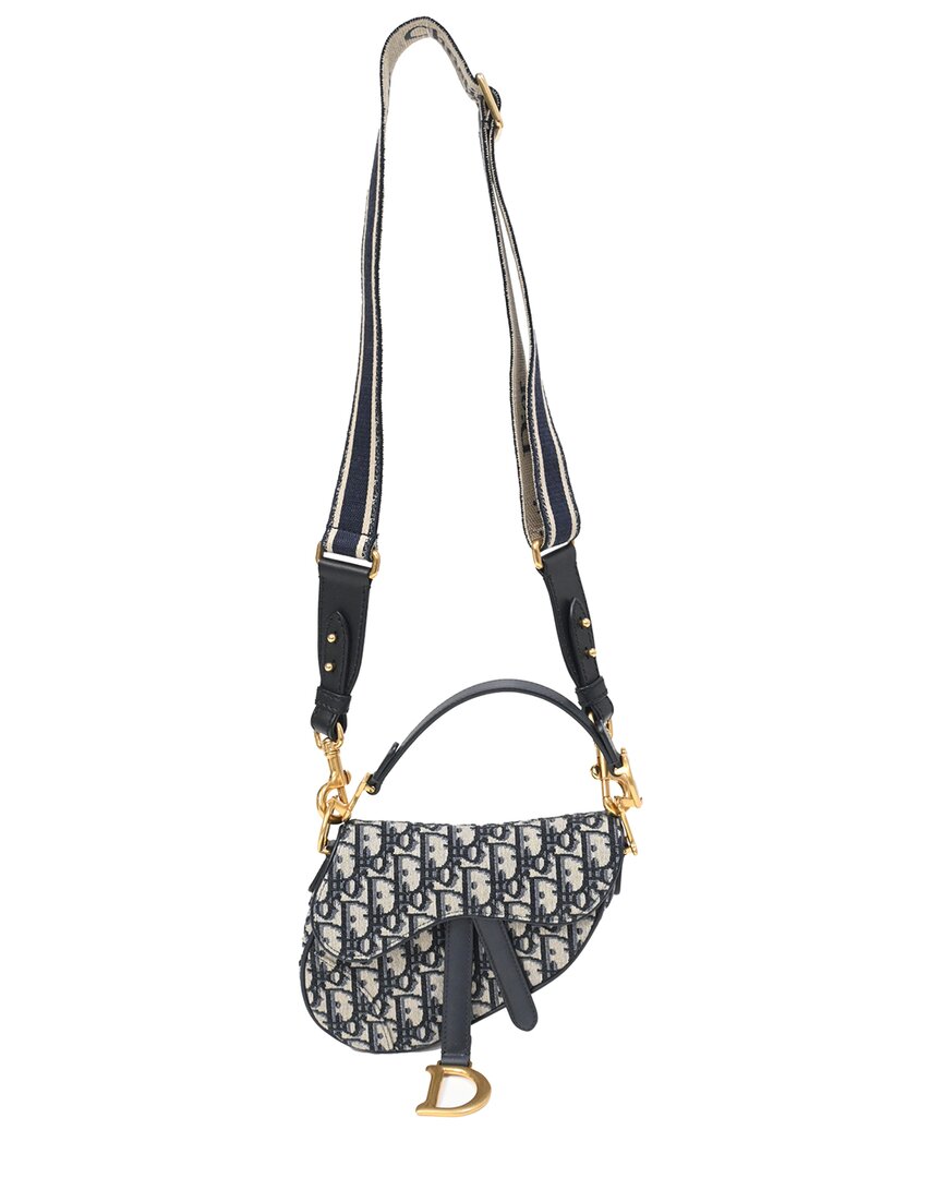 Dior Women Pre-loved Bag Very Good Condition In Blue