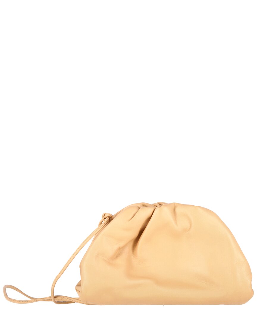 Bottega Veneta Yellow Calfskin Leather Mini Pouch 20 Sling Bag (authentic Pre-  Loved)