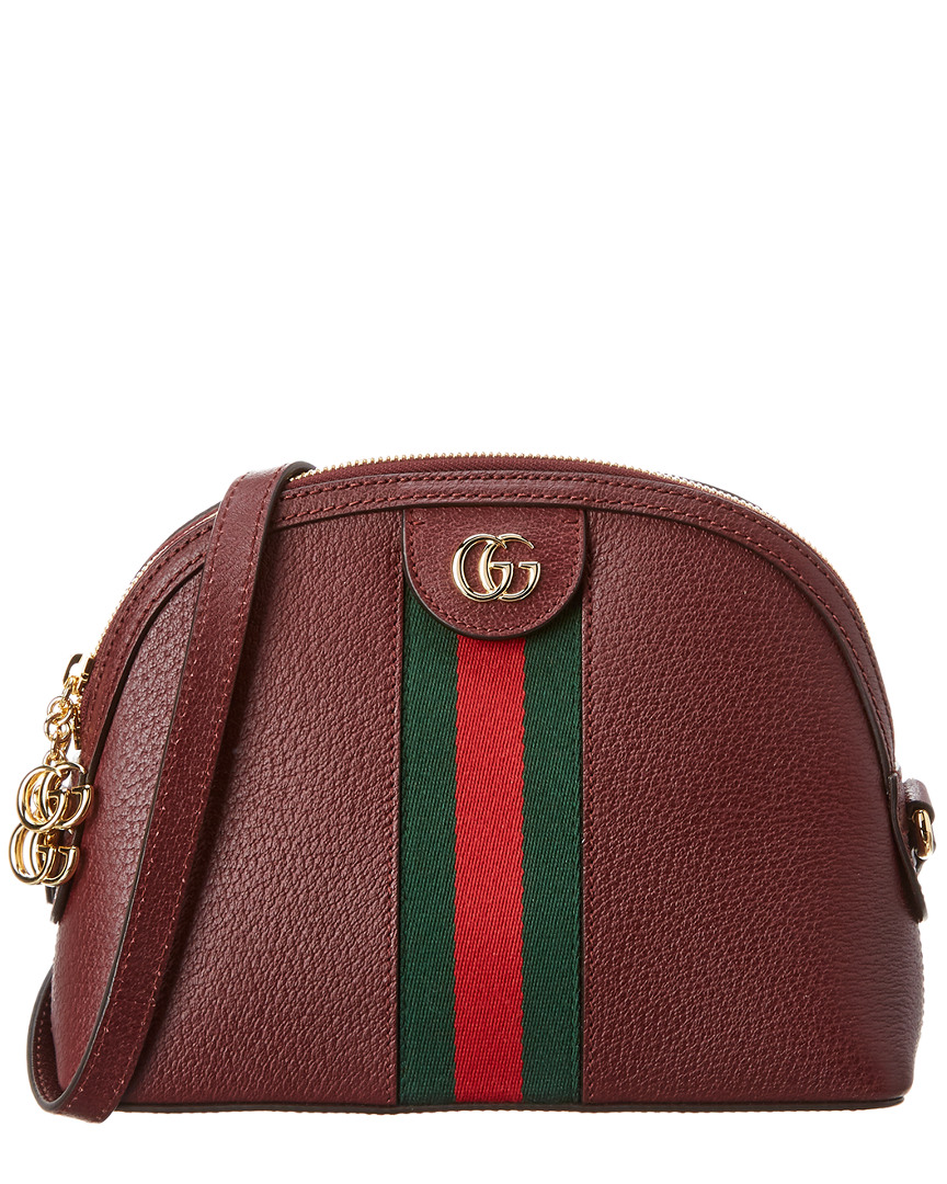 Gucci Ophidia Small Leather Shoulder Bag Women&#39;s | eBay