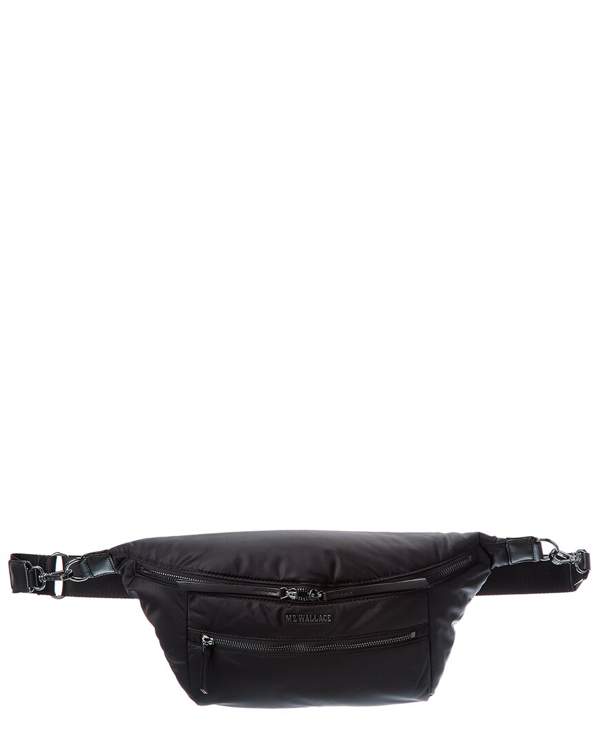 Mz Wallace Bowery Transit Nylon Sling Backpack In Black