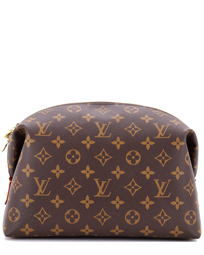 LOUIS VUITTON Pre-owned Brown Monogram Canvas Cosmetic Pouch Nm Gm (authentic Pre-loved)