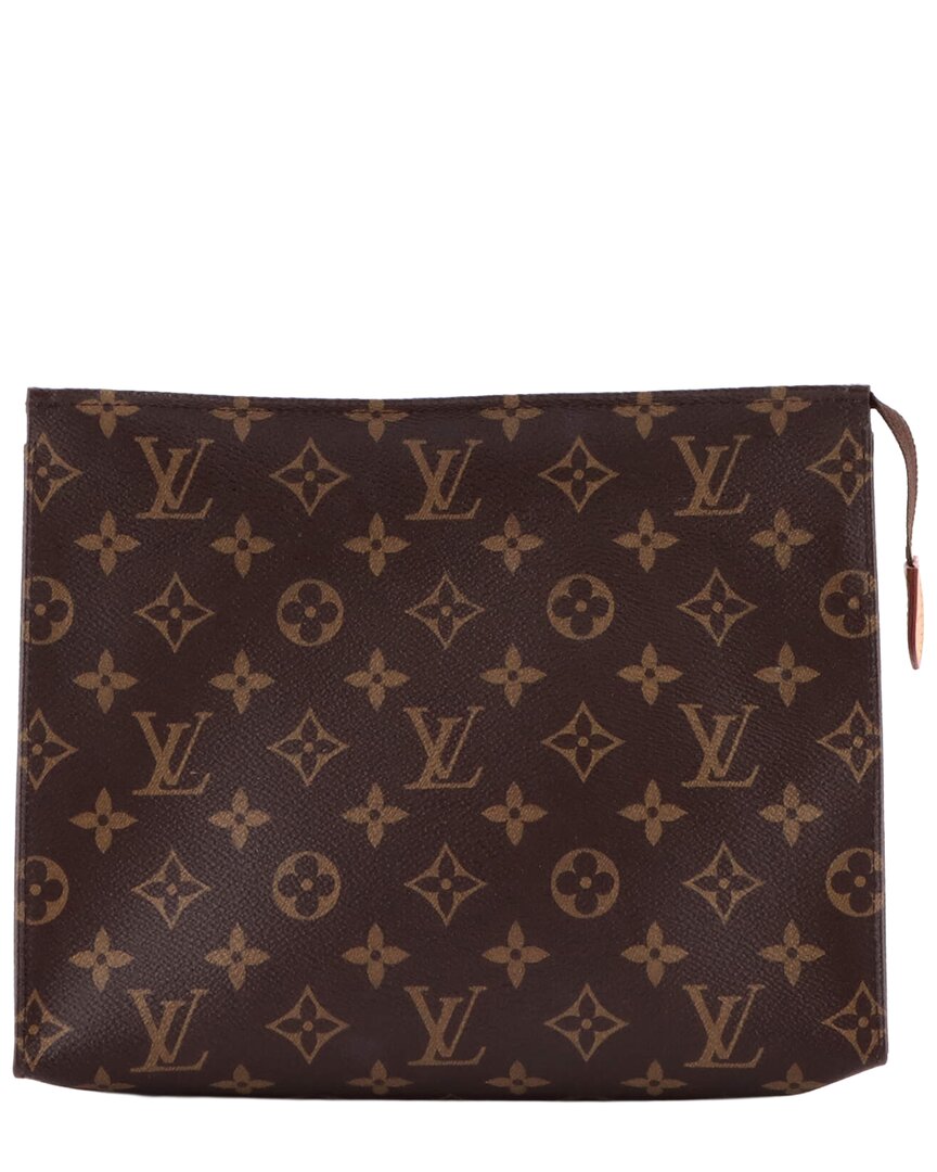 LOUIS VUITTON Pre-owned Brown Monogram Canvas Toiletry Pouch 26 (authentic Pre-loved)
