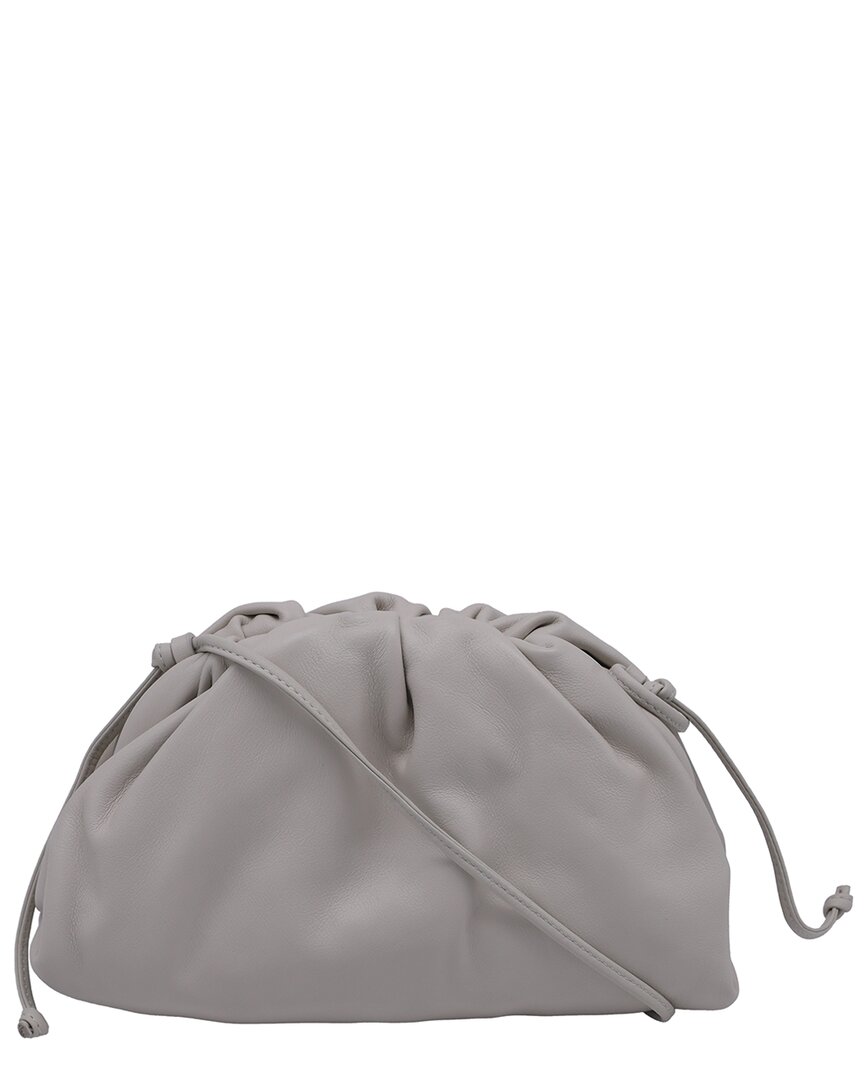 Bottega Veneta Mini Pouch Bag (authentic Pre-loved) In Gray