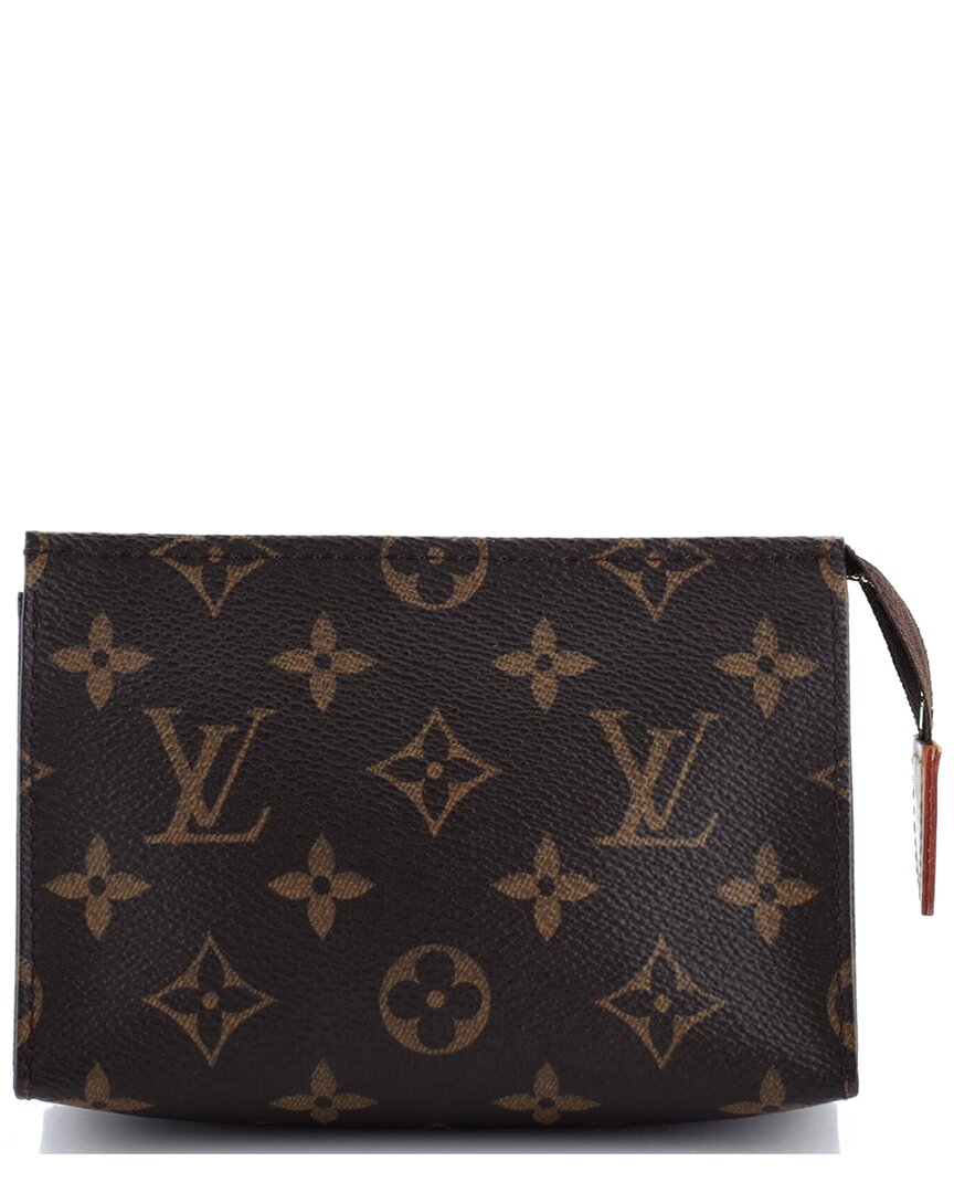 Pre-owned Louis Vuitton Toiletry Pouch Monogram Canvas 15 (authentic Pre-loved)