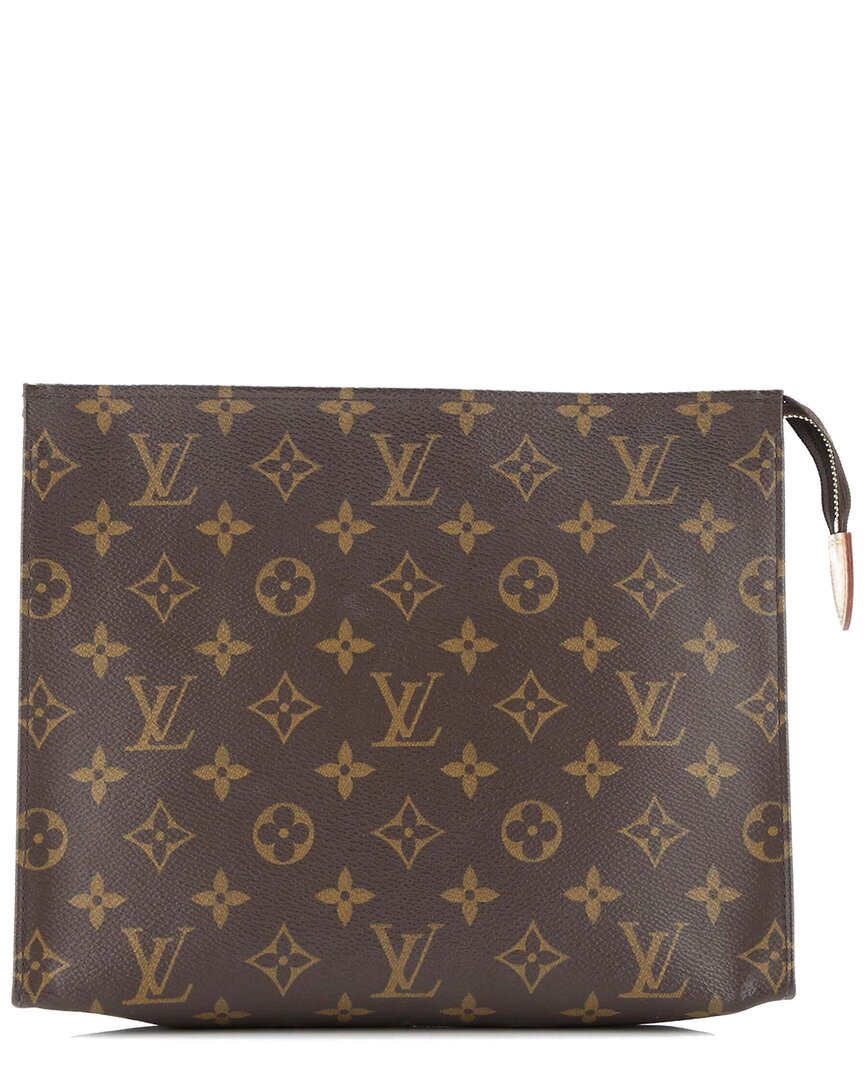 Pre-owned Louis Vuitton Toiletry Pouch Monogram Canvas 26 (authentic Pre-loved)