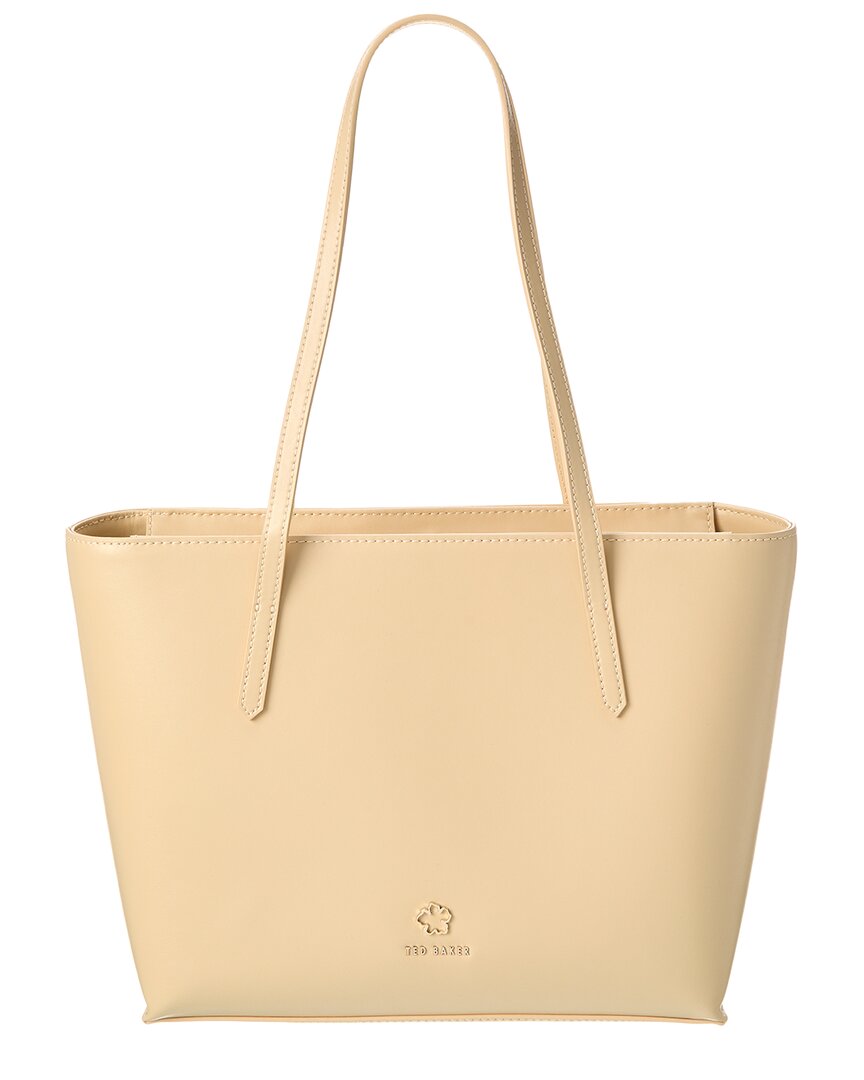 Ted Baker Jorjina Small Leather Shopper Tote In Brown ModeSens