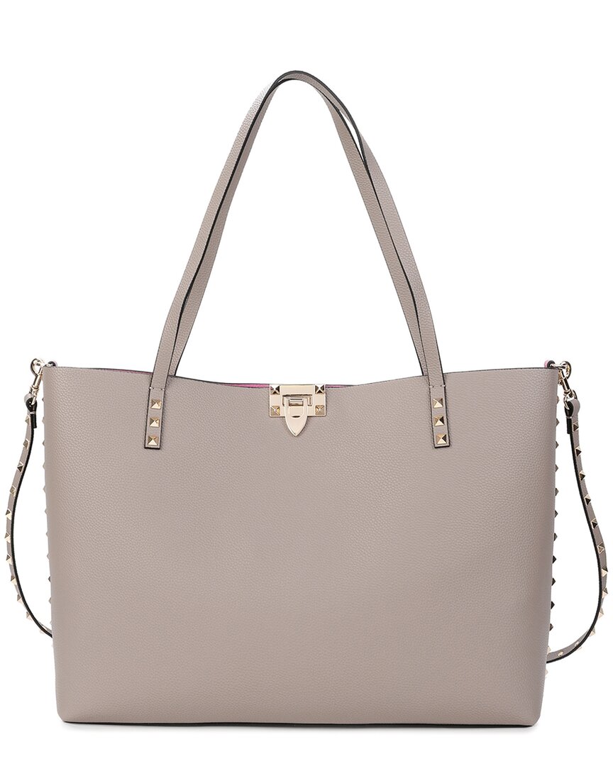 Tiffany & Fred Paris Smooth Leather Tote In Brown