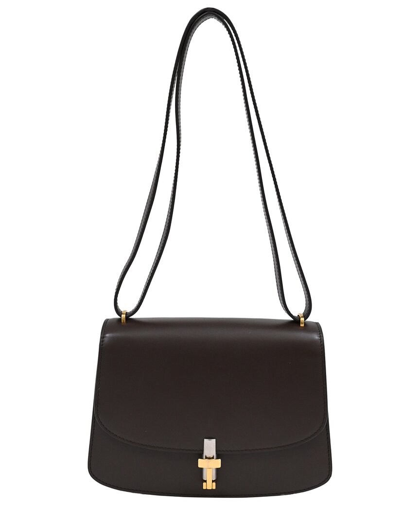 The Row Brown Leather Sofia Shoulder Bag (authentic Pre-loved)