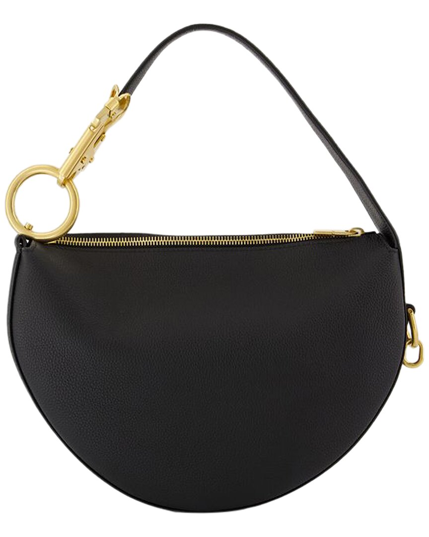 Burberry Black Calfskin Ll Junior Knight Purse (authentic Pre-loved) In Black