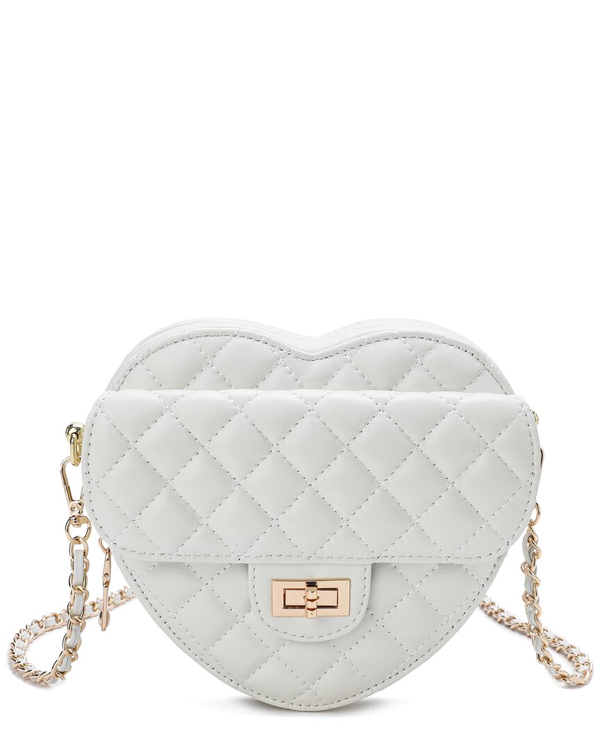 Tiffany & Fred Quilted Leather Heart-shaped Crossbody