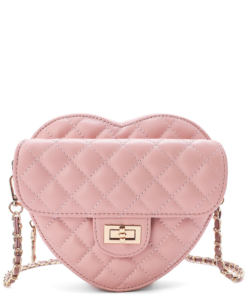 Tiffany & Fred Quilted Leather Heart-shaped Crossbody
