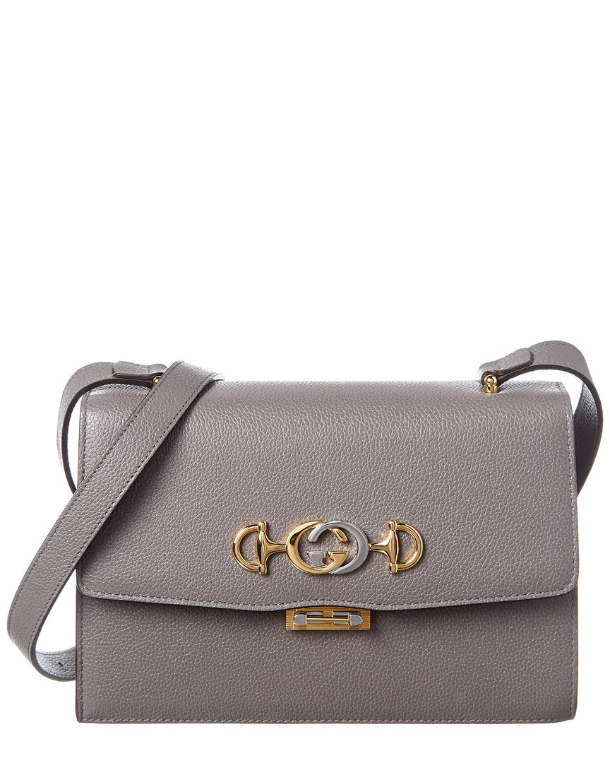 gucci zumi grainy leather small shoulder bag