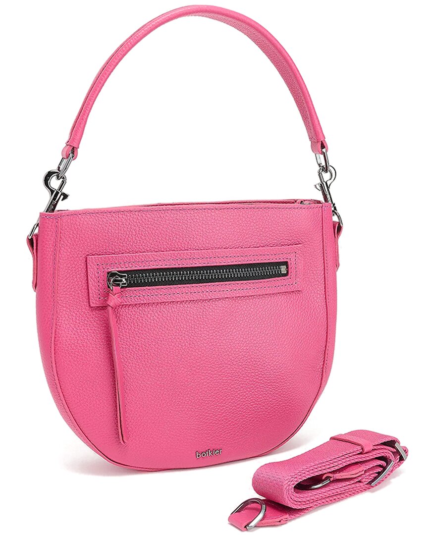 Shop Botkier Beatrice Leather Crossbody In Pink