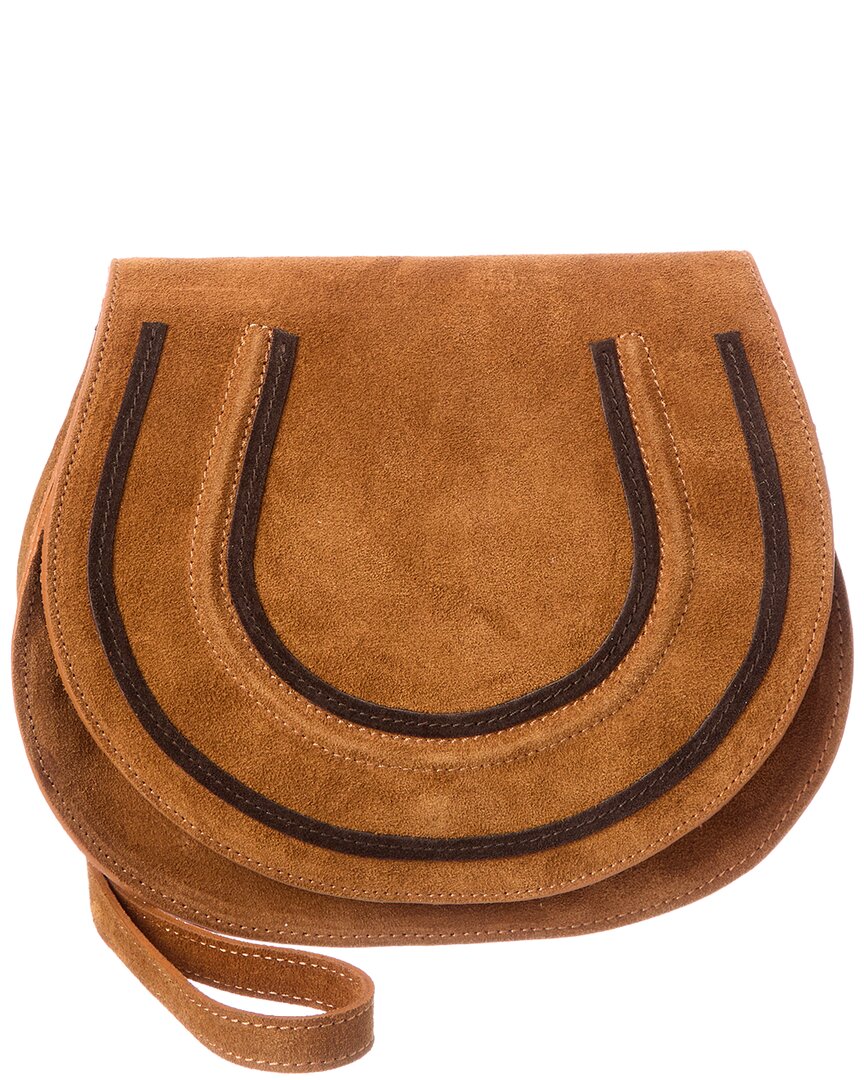 Isabella Rossetti Callie27 Leather Crossbody In Brown