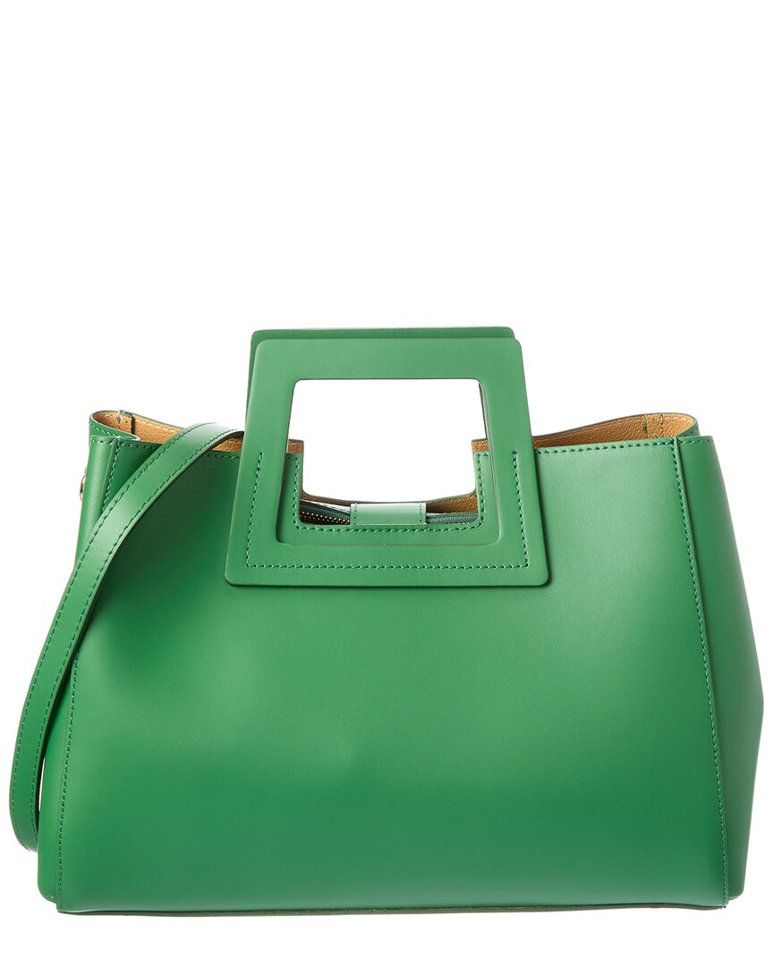 Isabella Rossetti Yara27 Leather Tote In Green