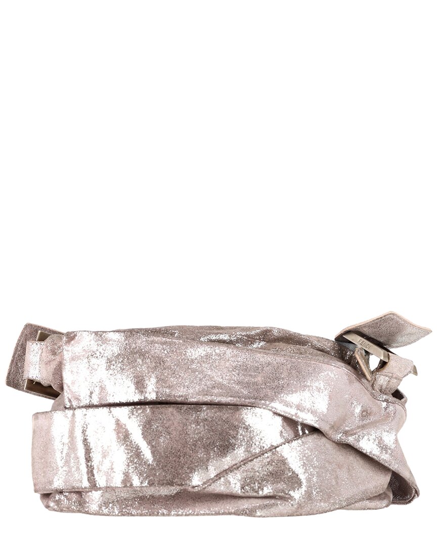 Fendi Pink Leather Wrap Around Shoulder Bag (authentic Pre-loved)