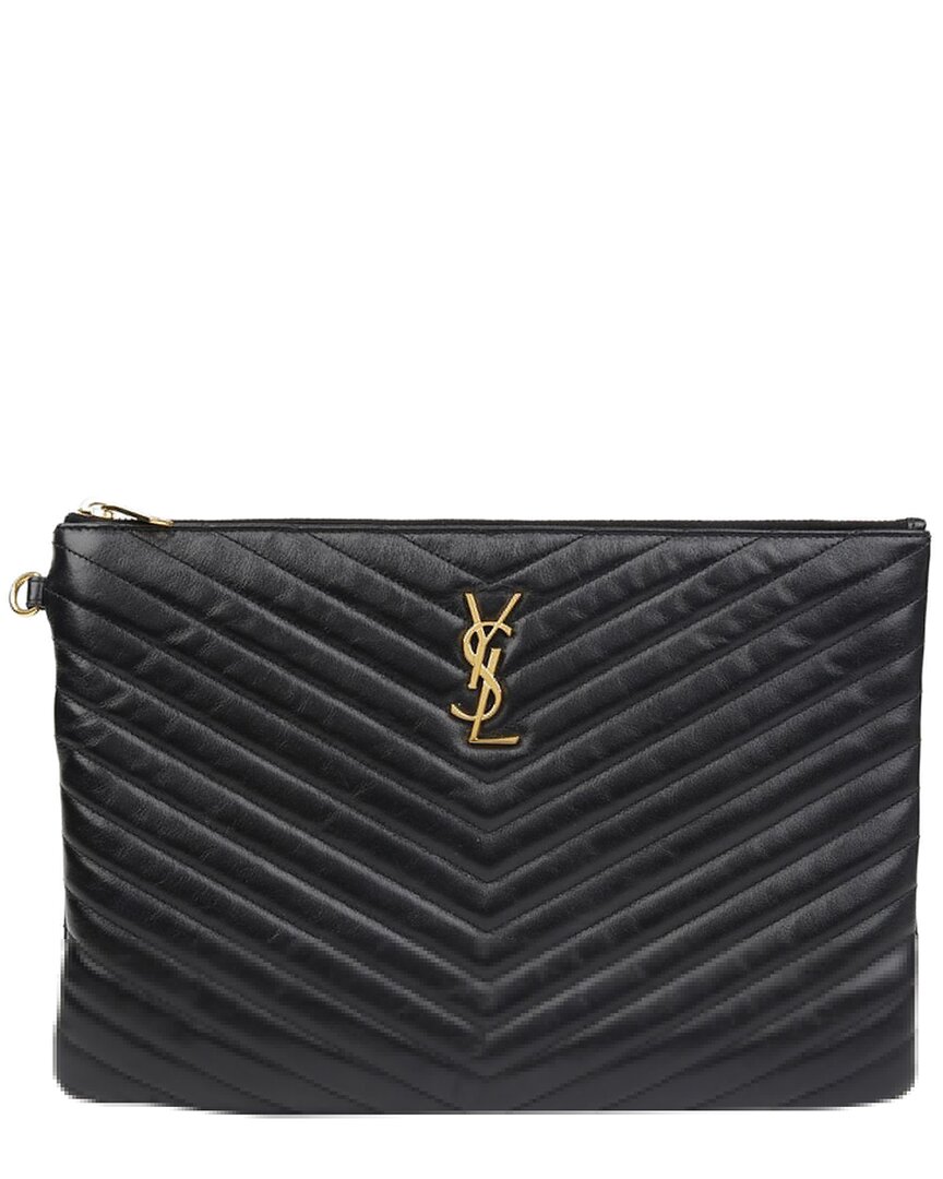 Saint Laurent Monogram Tablet Pouch (authentic Pre-loved)