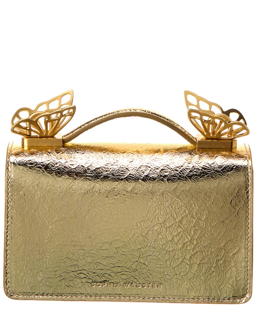 SOPHIA WEBSTER MARIPOSA MINI LEATHER SHOULDER BAG