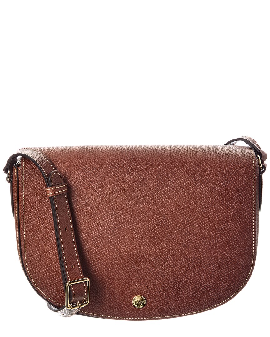 Longchamp Epure Leather Crossbody In Brown