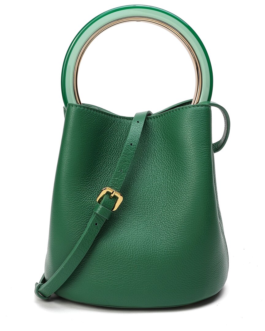 Tiffany & Fred Top Grain Leather Satchel