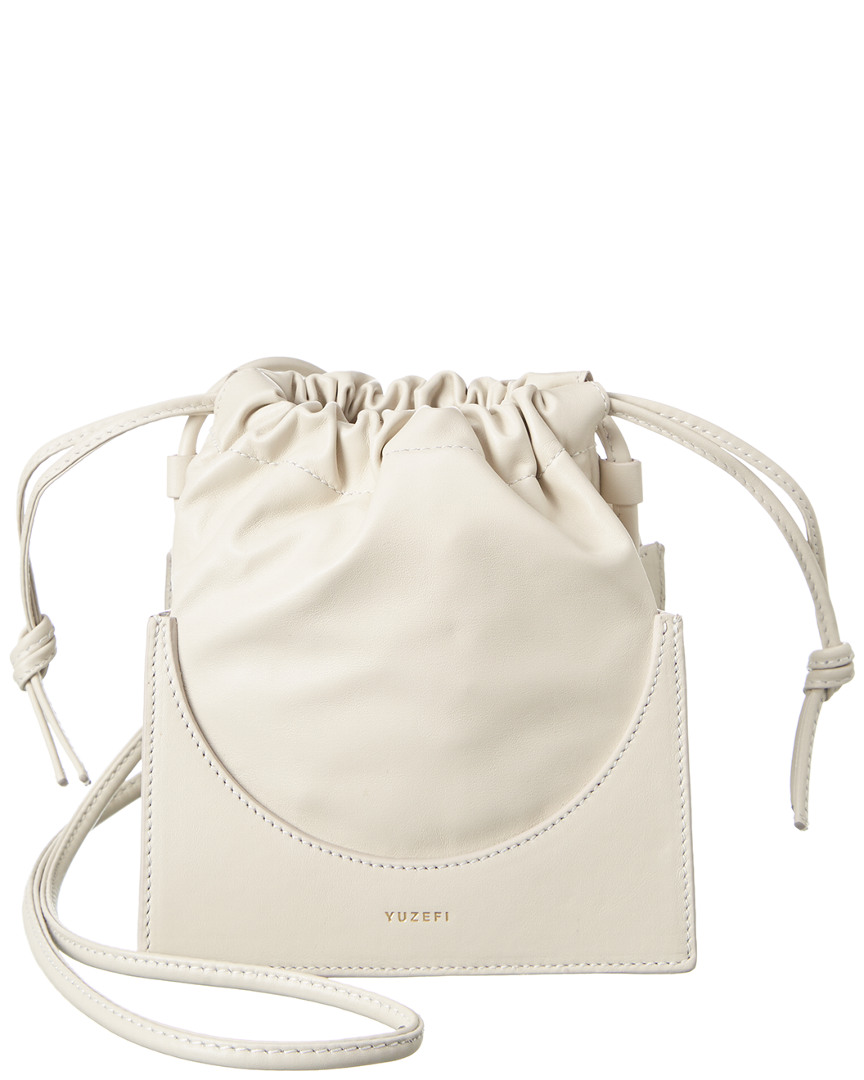 Image of Yuzefi Pouchy Leather Shoulder Bag