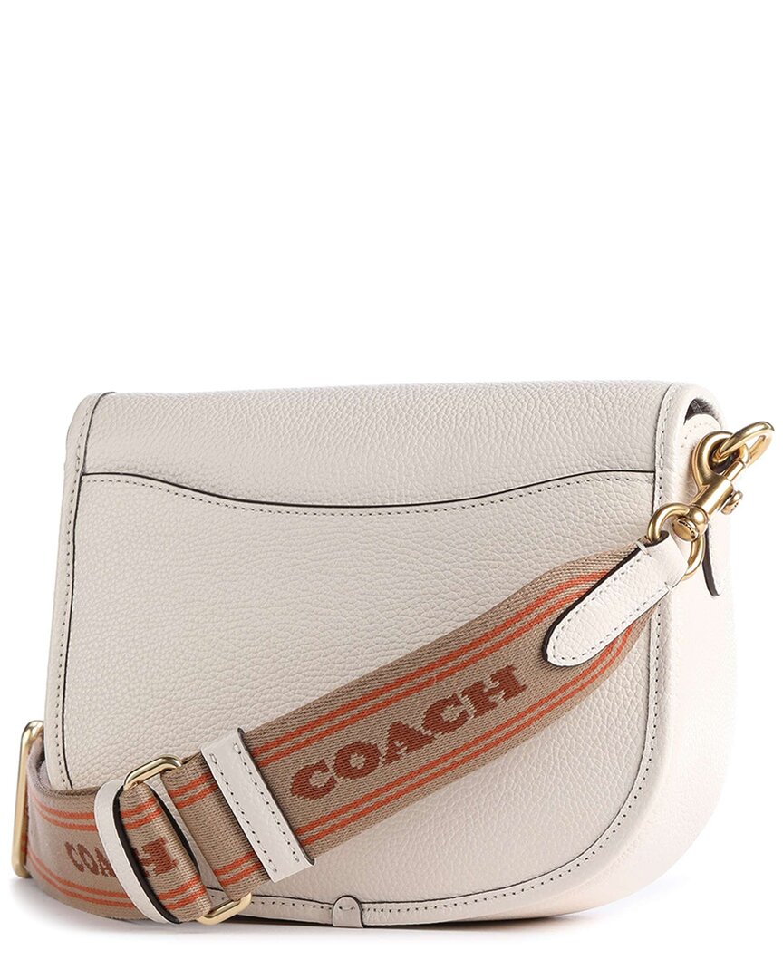 Coach Willow Polished Pebble Leather Saddle Bag In Nocolor ModeSens