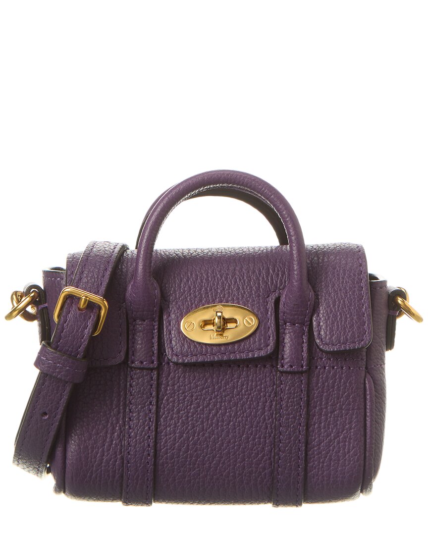 MULBERRY MULBERRY MINI LEATHER TOP HANDLE BAG