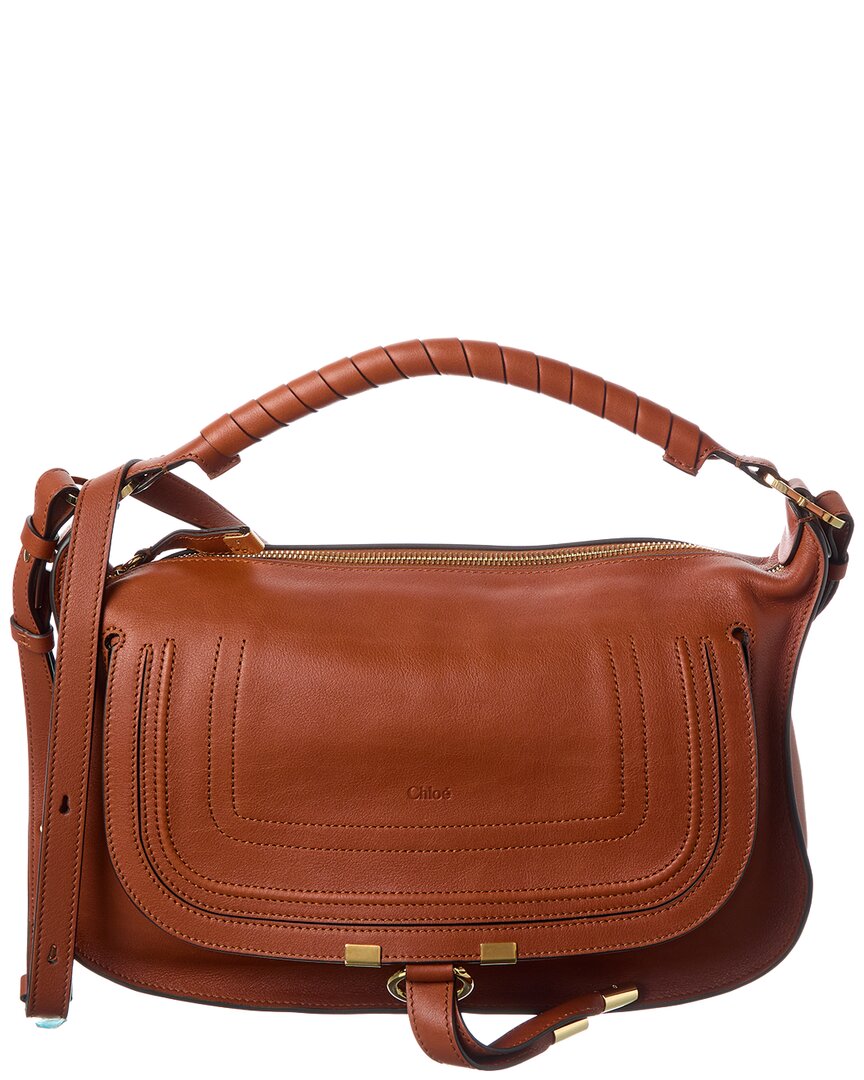 Chloé , Handbags, Female, Brown, One Size, Marcie Shoulder Bag - Image 3