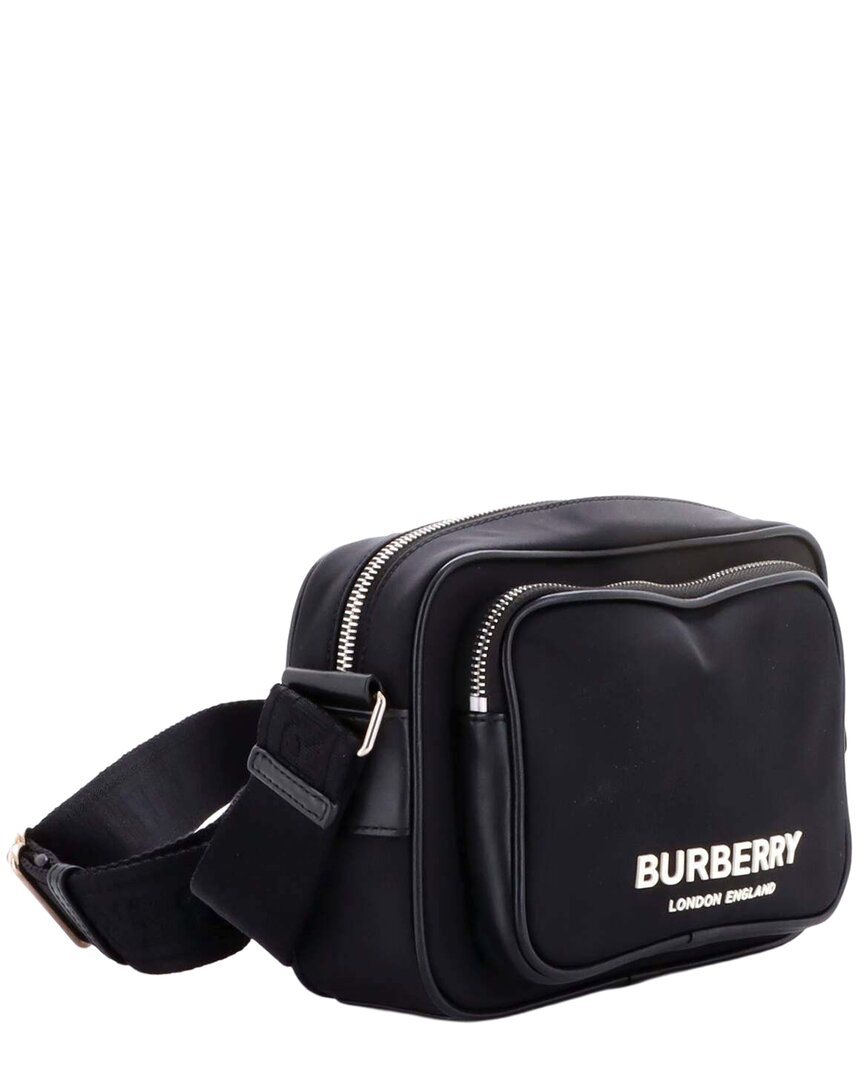 Burberry Black Nylon Paddy Crossbody Bag Small (authentic Pre-loved)