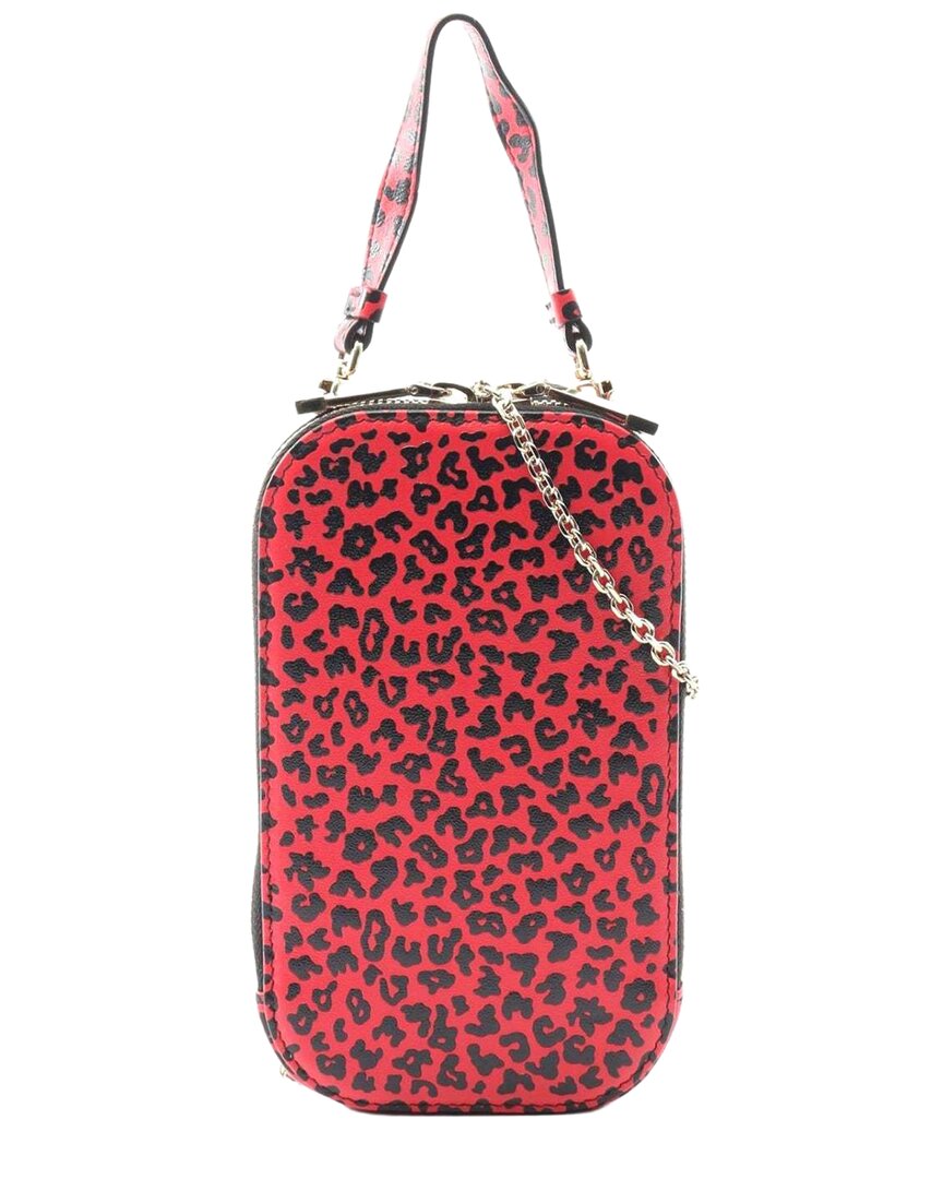 Dior Pink Others Lady Phone Holder Handbag (authentic Pre-loved) In Red