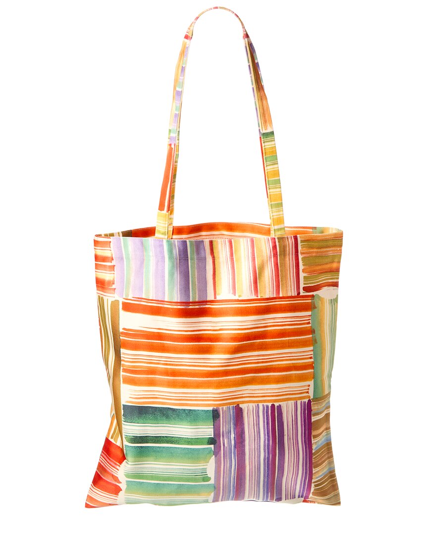 Missoni Home Borsa Salone Mobile Tote In Green