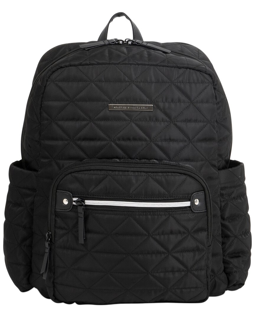 Kenneth Cole Rea Diamond Tower Backpack In Black