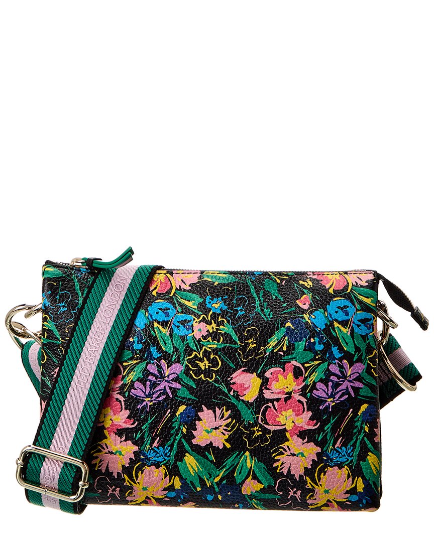 New Ted Baker Parceyy Flirty Texture Branded Webbing Crossbody Bag~  Multicolor
