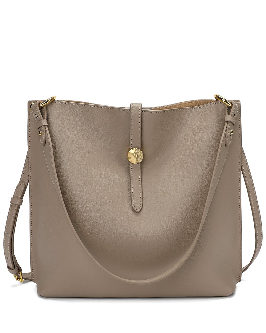 Tiffany & Fred Paris Smooth Leather Shoulder Bag