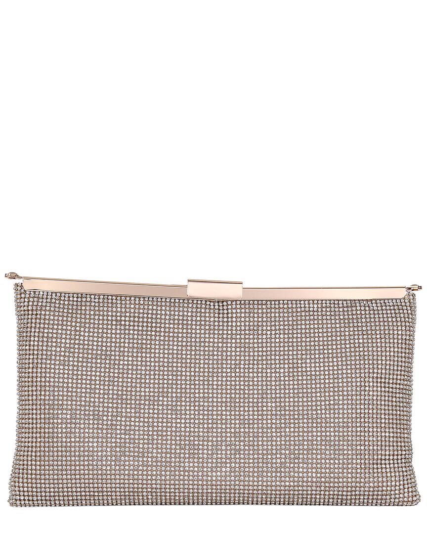 Jewel Badgley Mischka Kendry Clutch In Gold