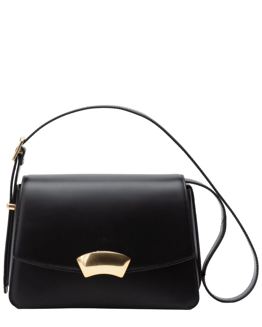 3.1 Phillip Lim Id Pebbled Leather Shoulder Bag In Black