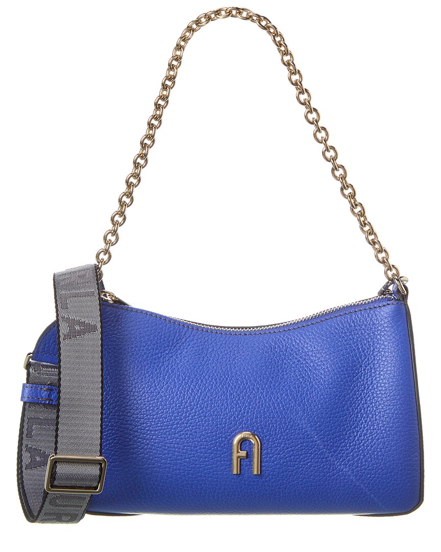 Shop Furla Primula Mini Crossbody In Blue