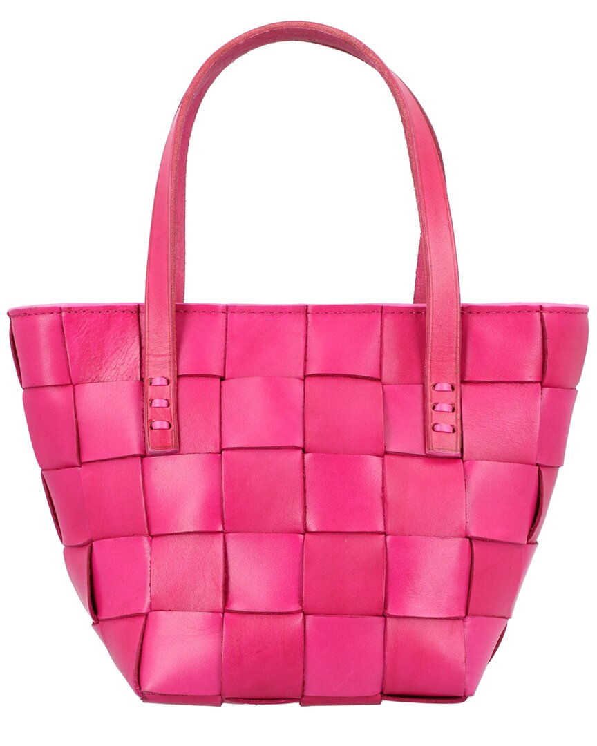 Dragon Diffusion Japan Leather Shoulder Bag In Pink