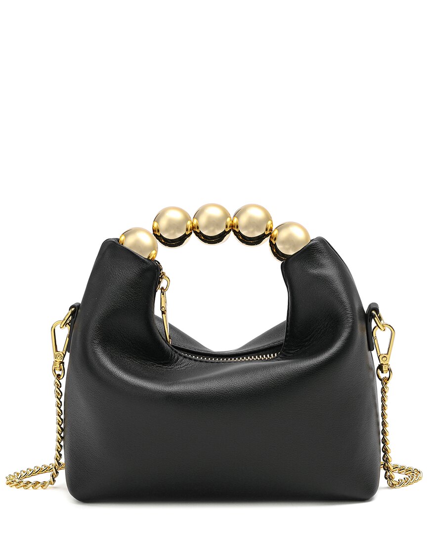 Tiffany & Fred Smooth Leather Top Handle Shoulder Bag