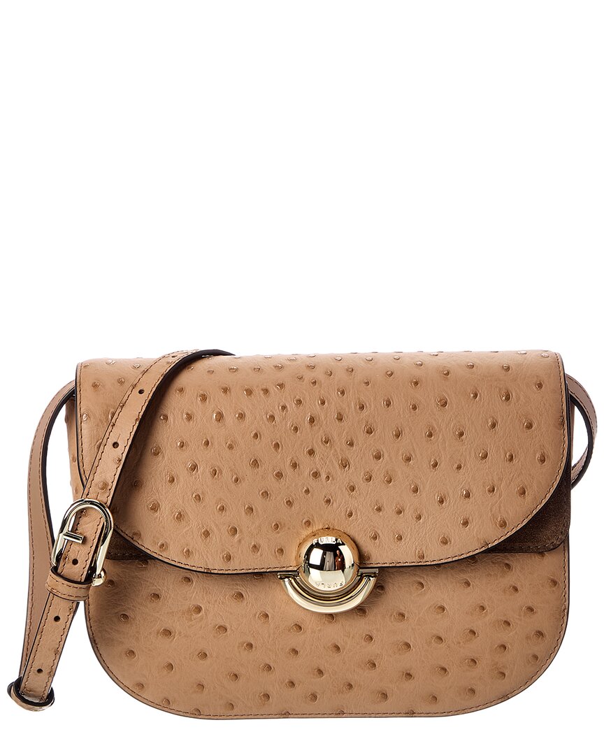 Furla Gold Sfera Leather Crossbody
