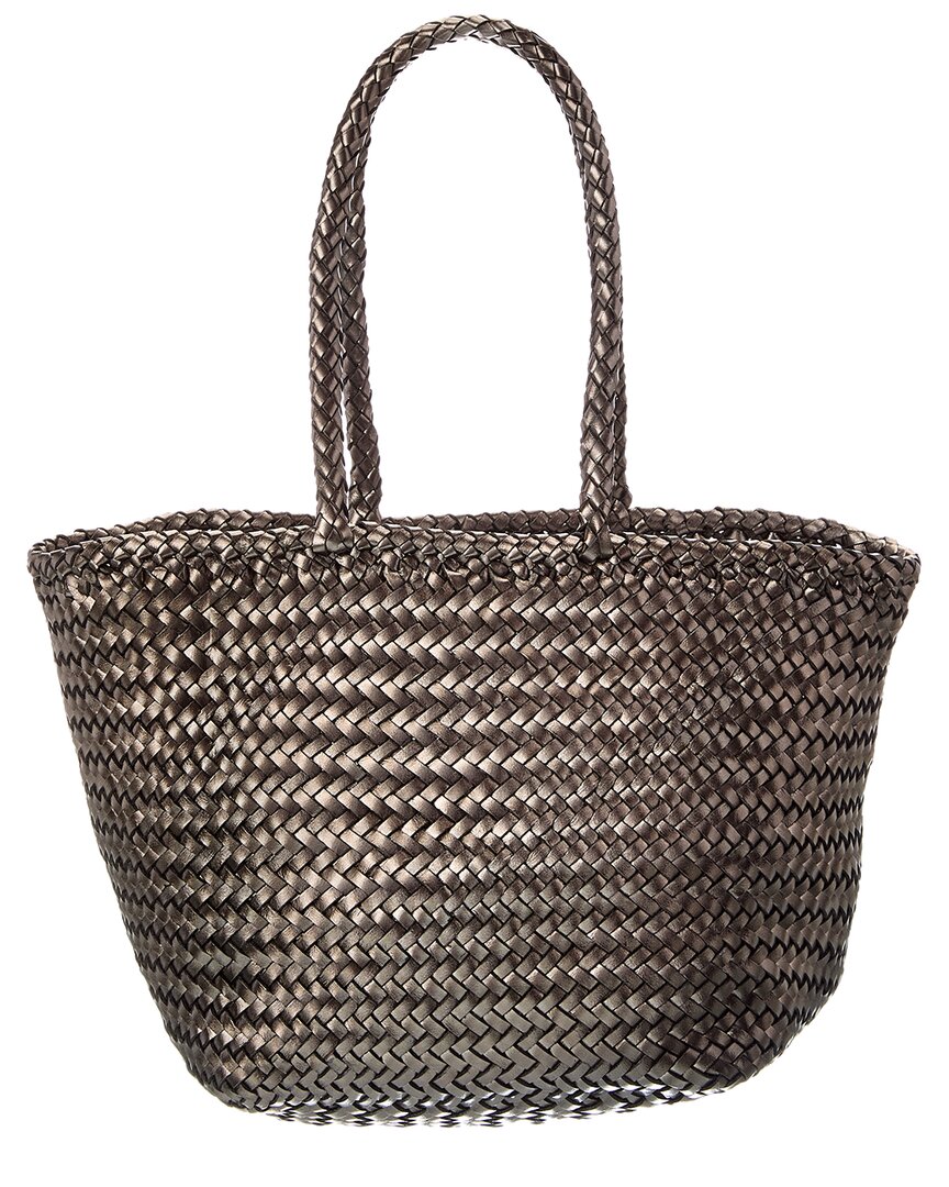 Dragon Diffusion Grace Small Leather Shoulder Bag In Silver