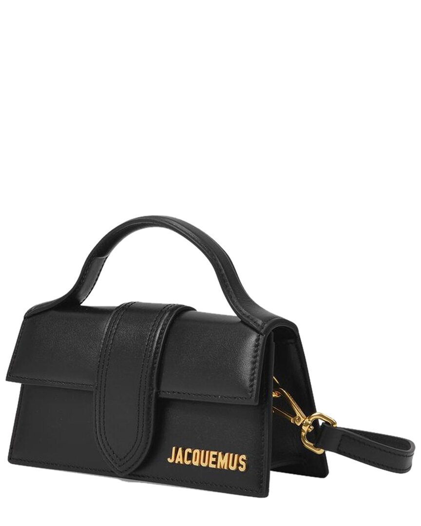 Jacquemus Black Leather Le Bambino Crossbody (authentic Pre-loved)
