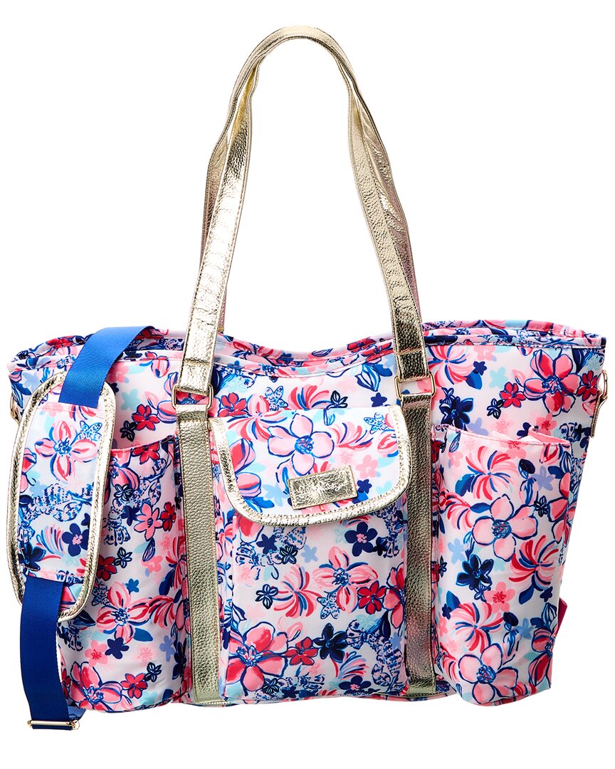 Lilly Pulitzer Gwp Insulated Beach Tote In White