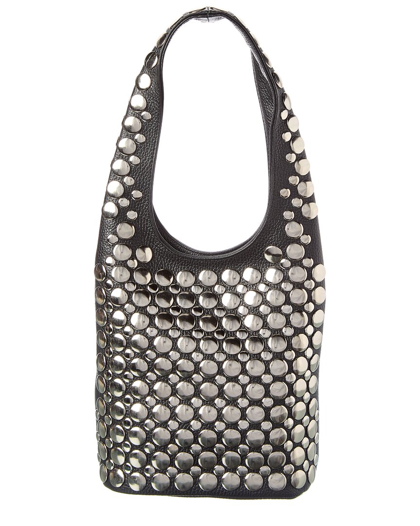 Isabella Rosetti Studded Shoulder Bag