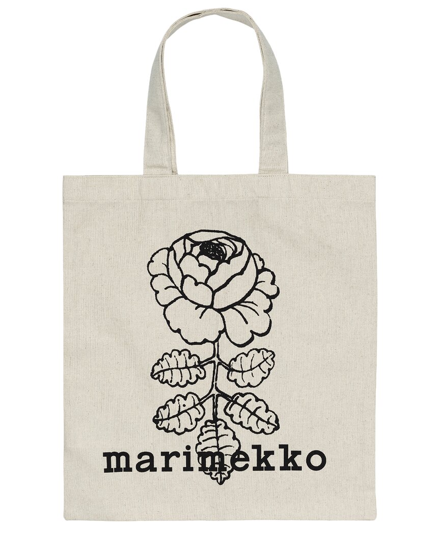 Marimekko Vankka Vihkiruusu Placement Shopper Tote