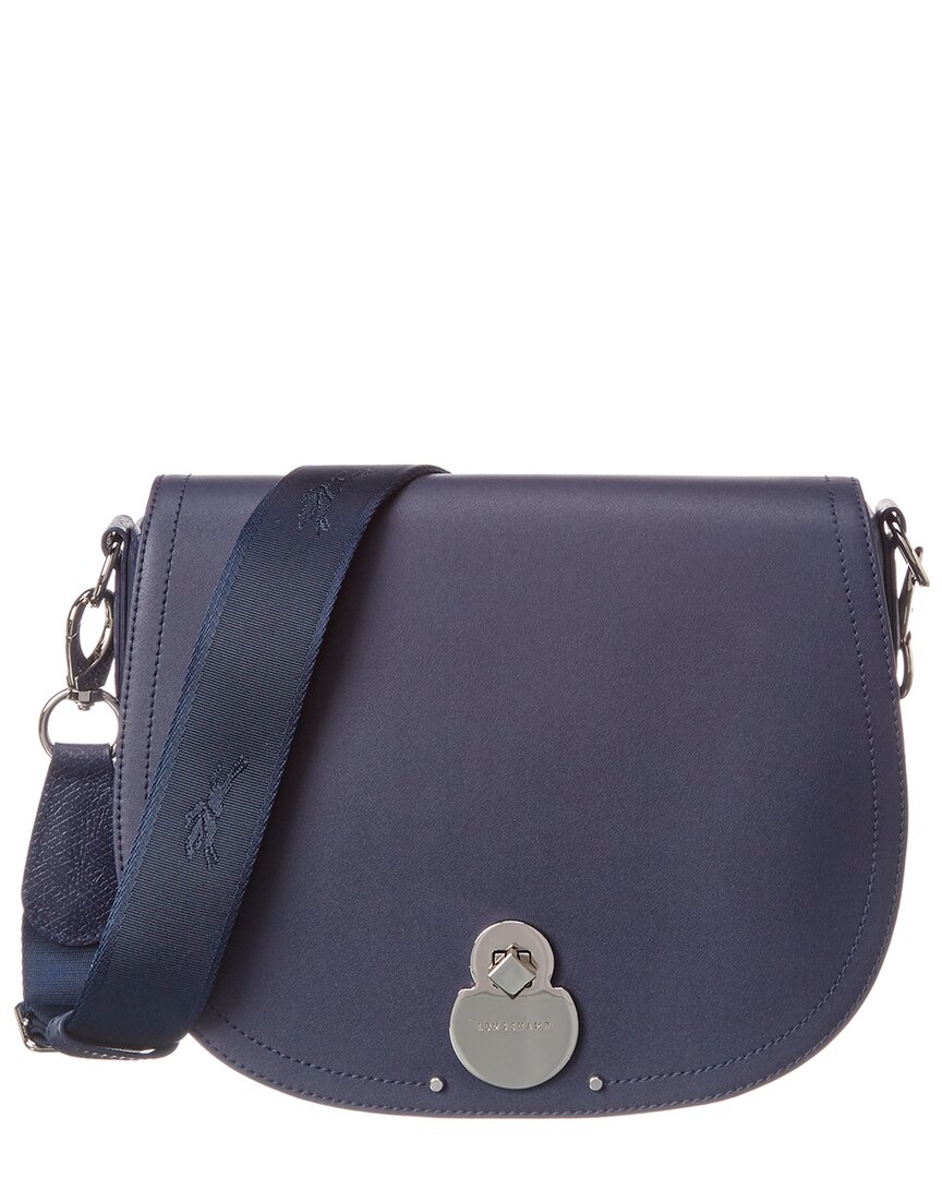 Image of Longchamp Cavalcade Leather Shoulder Bag