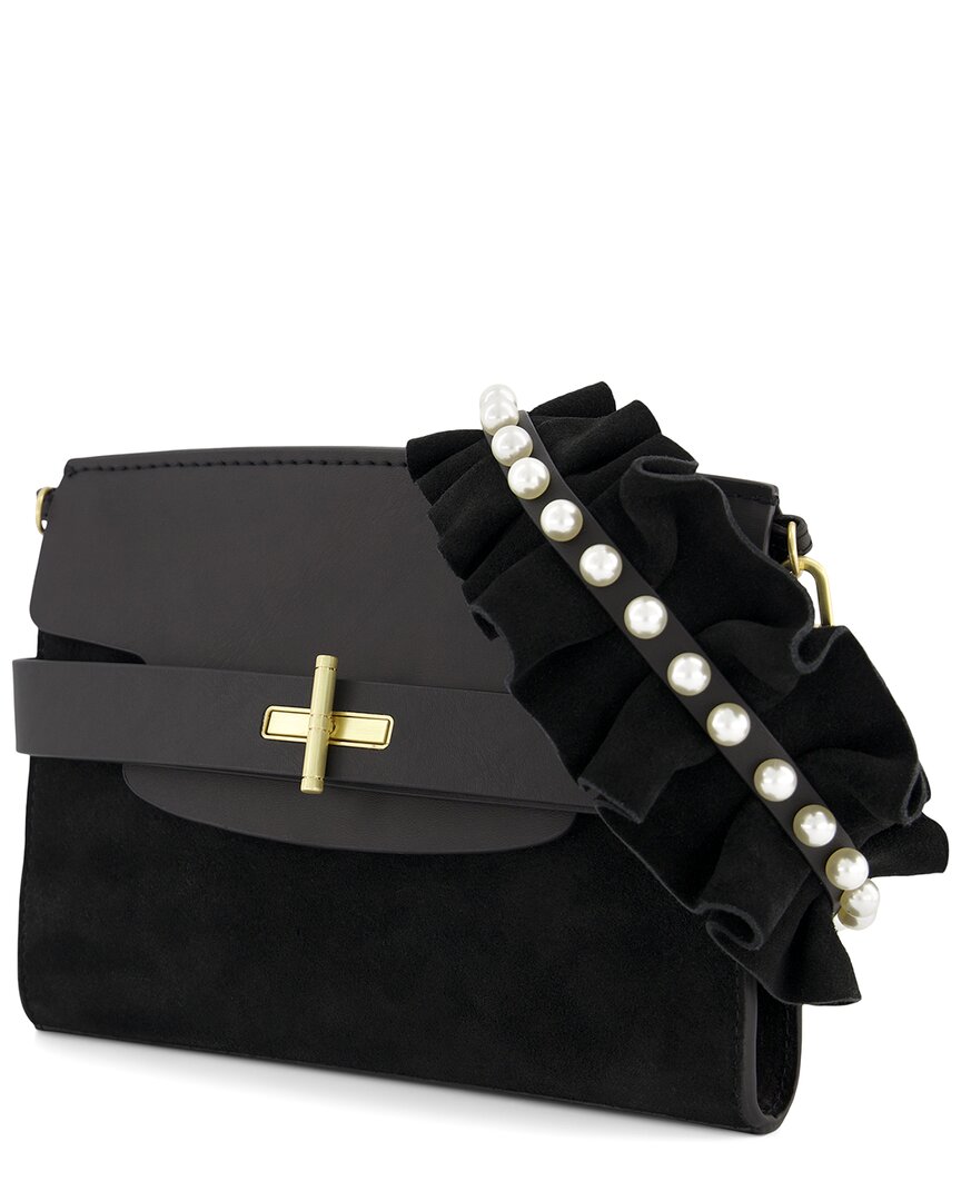 ZAC POSEN ZAC POSEN BRIGETTE BELTED LEATHER CLUTCH